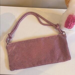 Pink Beaded Women's Bag